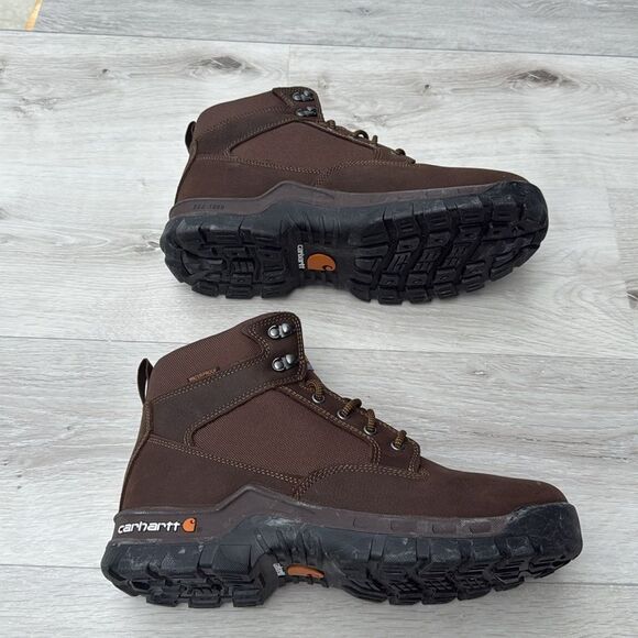CARHARTT RUGGED FLEX® 6" STEEL TOE WORK‎ BOOT SIZE 10 BROWN NEW WITHOUT BOX - Picture 4 of 7